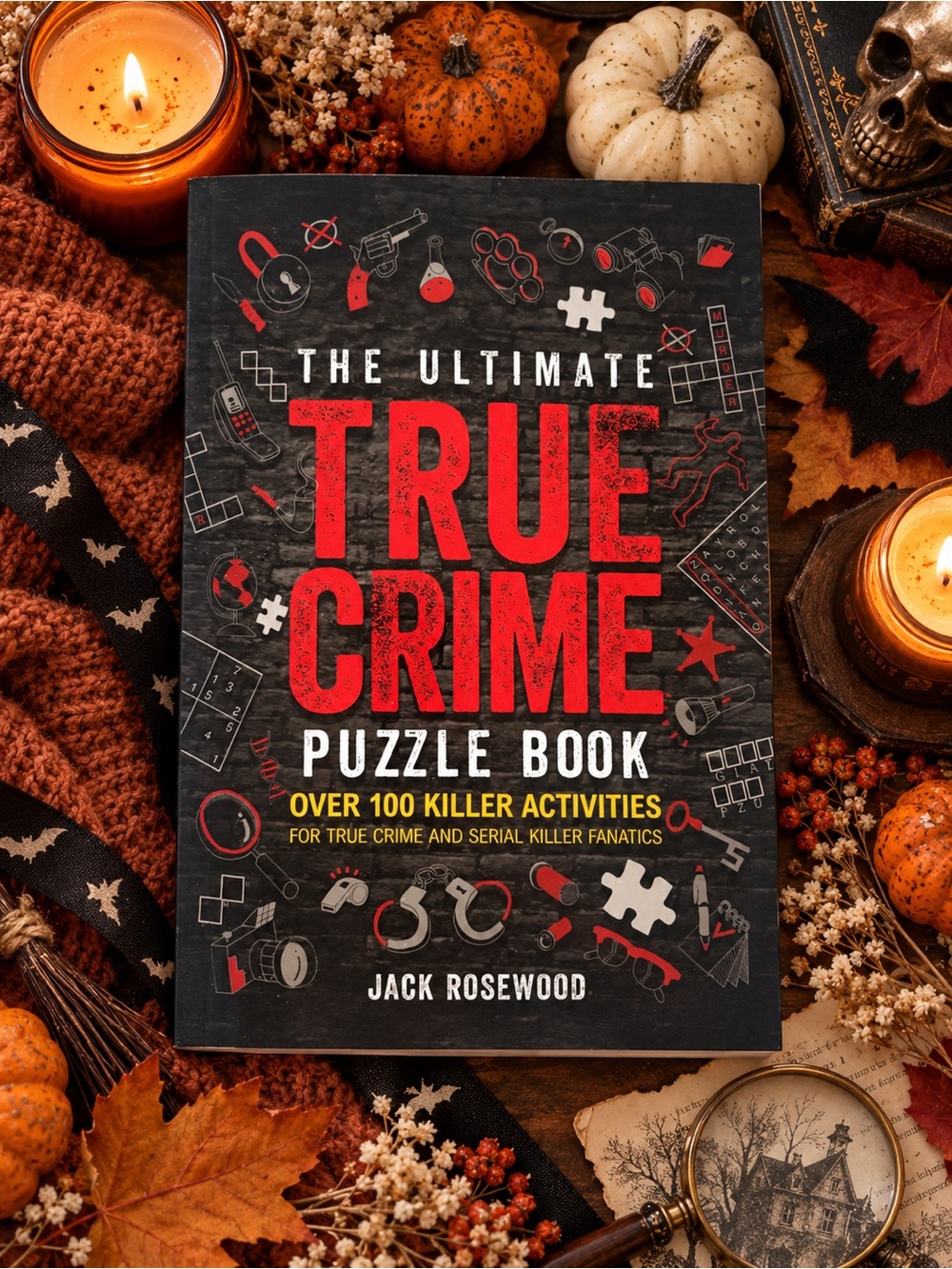 Jack Rosewood The Ultimate True Crime Puzzle Book: Over 100 Killer Activities
